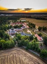 Veltrusy Mansion in central bohemia in Czech Republic Royalty Free Stock Photo